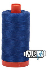 Aurifil Mako 50wt Cotton 1300 m 1422 yd. spool - 2740 Dark Cobalt