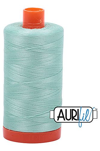 Aurifil Mako 50wt Cotton 1300 m 1422 yd. spool - 2830 Mint