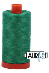 Aurifil Mako 50wt Cotton 1300 m 1422 yd. spool - 2865 Emerald