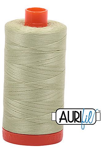 Aurifil Mako 50wt Cotton 1300 m 1422 yd. spool - 2886 Light Avocado