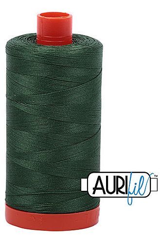 Aurifil Mako 50wt Cotton 1300 m 1422 yd. spool - 2892 Pine