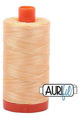 Aurifil Mako 50wt Cotton 1300 m 1422 yd. spool - 3920 Golden Glow