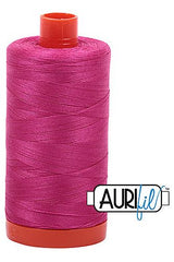 Aurifil Mako 50wt Cotton 1300 m 1422 yd. spool - 4020 Fuchsia