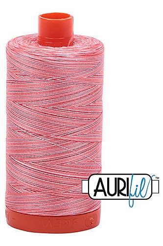 Aurifil Mako 50wt Cotton 1300 m 1422 yd. spool - 4250 Flamingo
