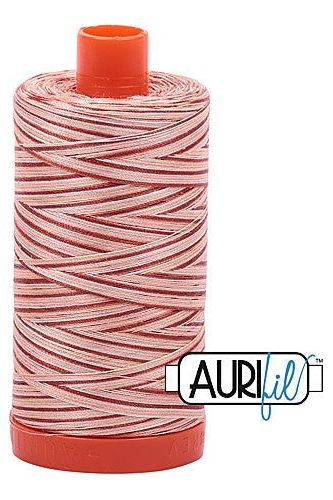 Aurifil Mako 50wt Cotton 1300 m 1422 yd. spool - 4656 Cinnamon Sugar