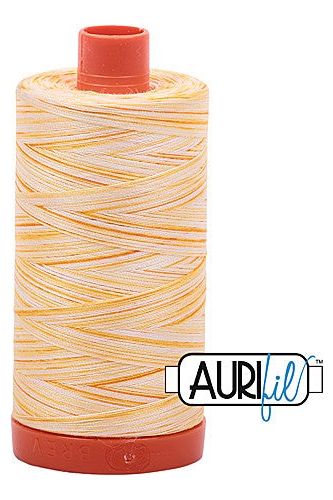 Aurifil Mako 50wt Cotton 1300 m 1422 yd. spool - 4658 Limone di Monterosso