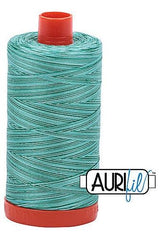 Aurifil Mako 50wt Cotton 1300 m 1422 yd. spool - 4662 Creme de Menthe