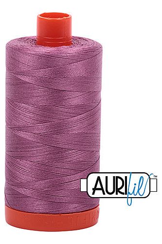 Aurifil Mako 50wt Cotton 1300 m 1422 yd. spool - 5003 Wine