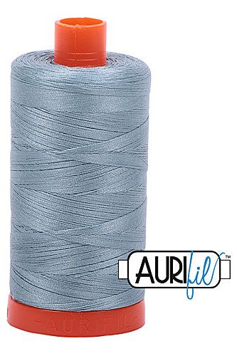Aurifil Mako 50wt Cotton 1300 m 1422 yd. spool - 5008 Sugar Paper