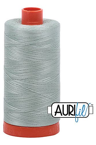 Aurifil Mako 50wt Cotton 1300 m 1422 yd. spool - 5014 Marine Water