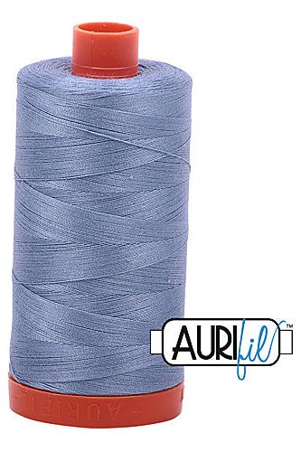 Aurifil Mako 50wt Cotton 1300 m 1422 yd. spool - 6720 Slate