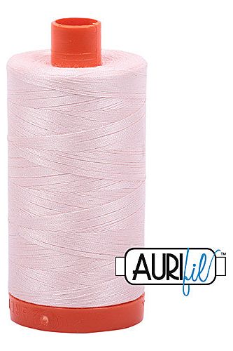 Aurifil Mako 50wt Cotton 1300 m 1422 yd. spool - 6723 Fairy Floss