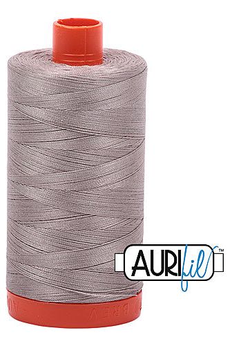 Aurifil Mako 50wt Cotton 1300 m 1422 yd. spool - 6730 Steampunk