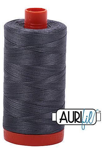 Aurifil Mako 50wt Cotton 1300 m 1422 yd. spool - 6736 Jedi
