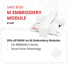 Bernina Embroidery Module M (SDT)