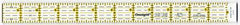Omnigrid Ruler 1in x 12 1/2in