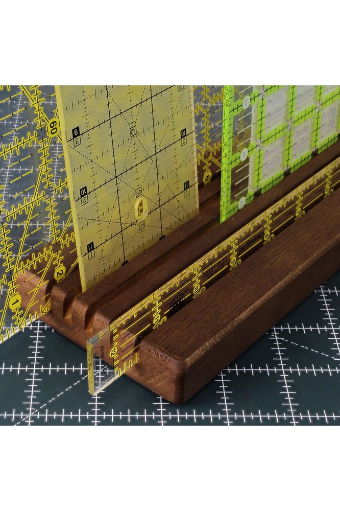 Wooden Ruler Rack