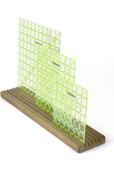 Wooden Ruler Rack
