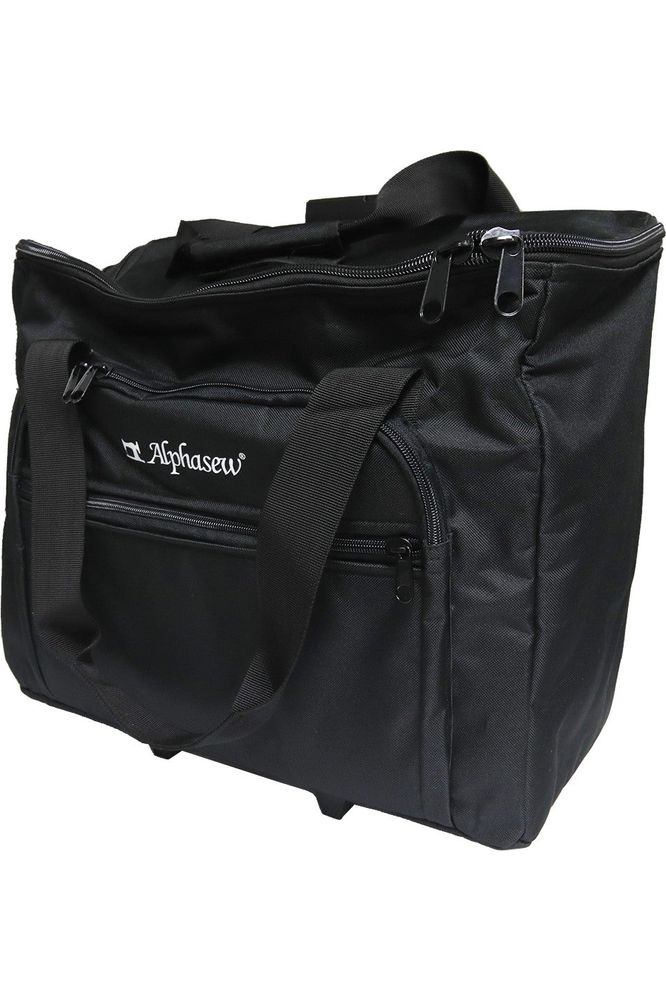 Free Arm Sewing Machine Wheeled Canvas Bag