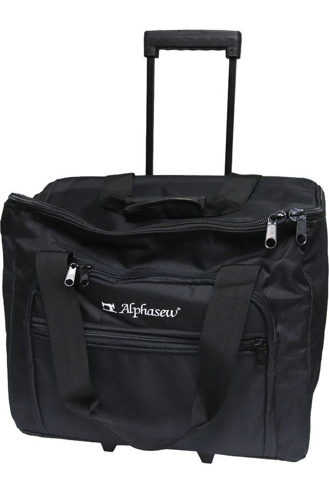 Free Arm Sewing Machine Wheeled Canvas Bag