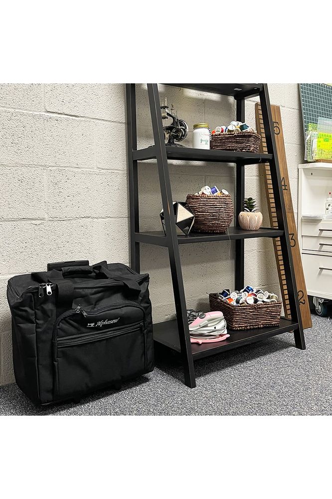 Free Arm Sewing Machine Wheeled Canvas Bag