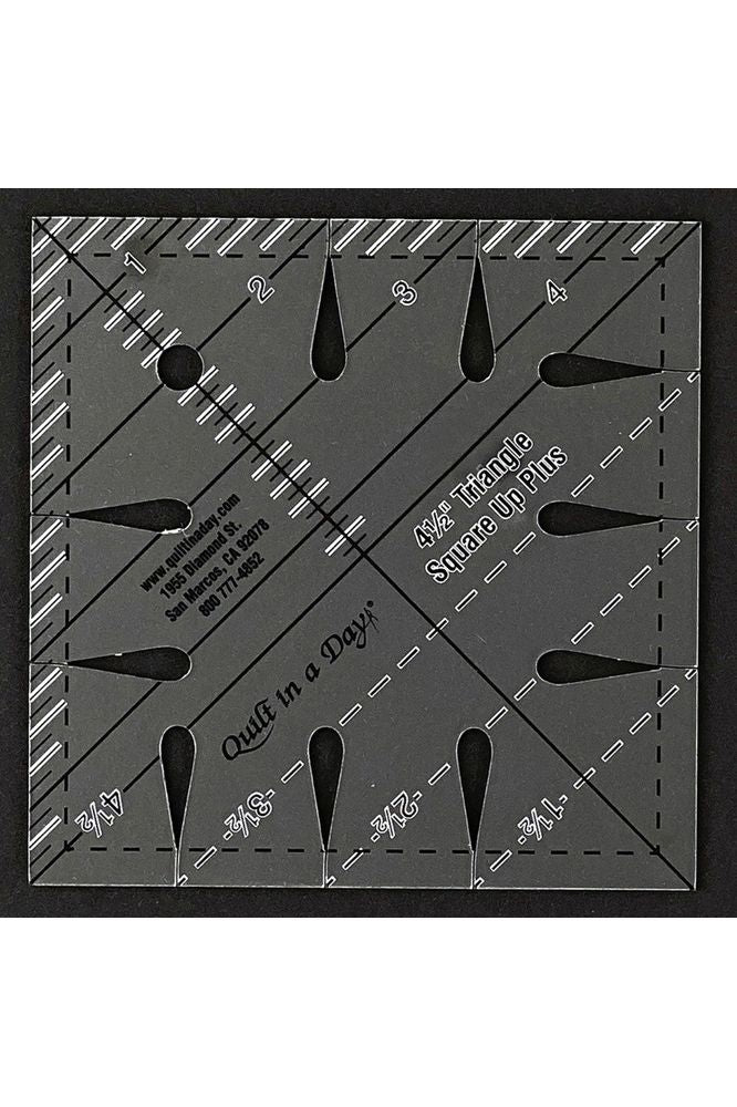 Triangle Square Up Plus Ruler, Quilt in a Day
