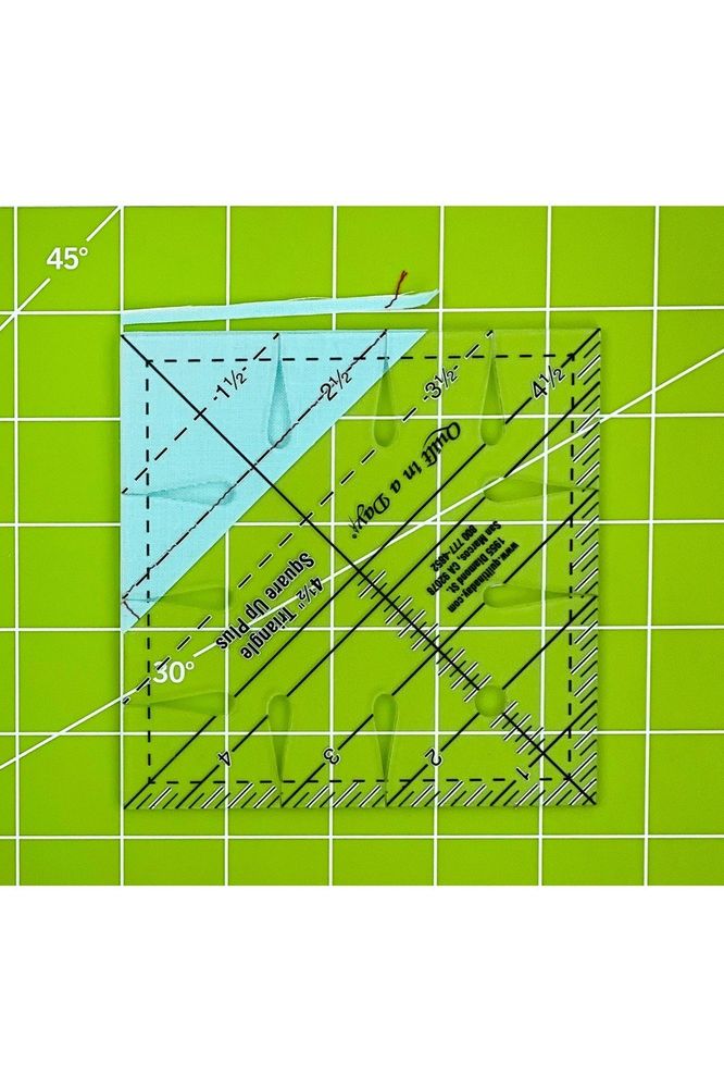 Triangle Square Up Plus Ruler, Quilt in a Day