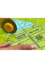 Triangle Square Up Plus Ruler, Quilt in a Day