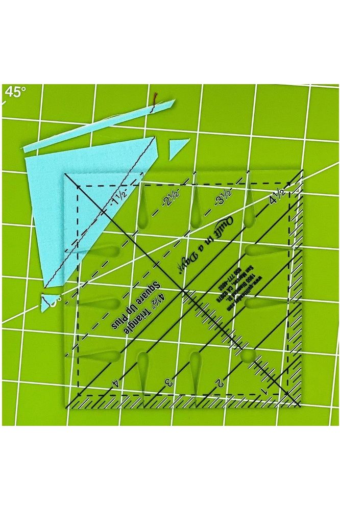 Triangle Square Up Plus Ruler, Quilt in a Day