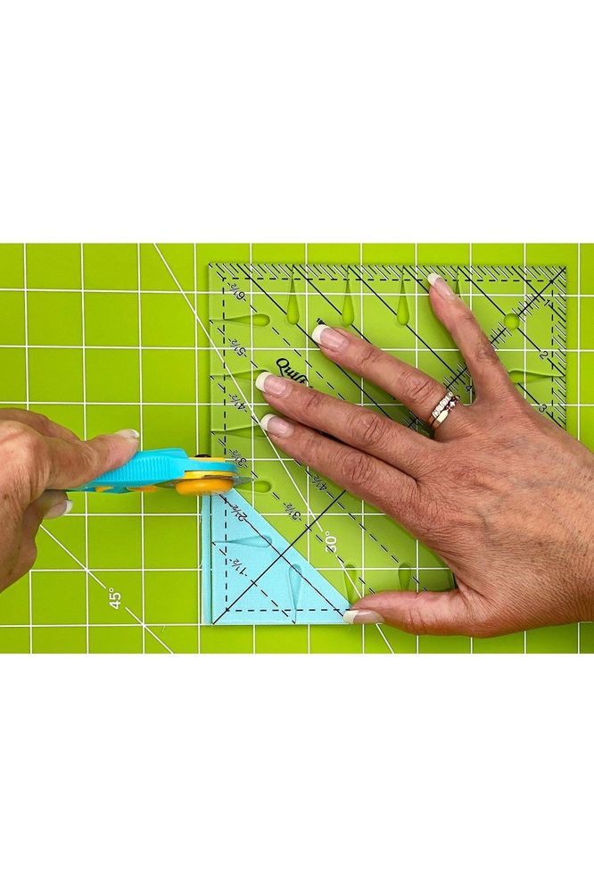 Triangle Square Up Plus Ruler, Quilt in a Day