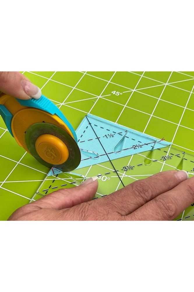 Triangle Square Up Plus Ruler, Quilt in a Day