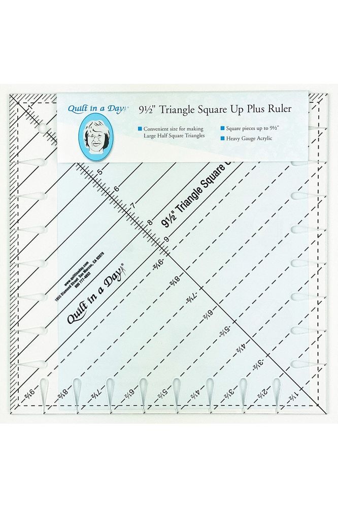 Triangle Square Up Plus Ruler, Quilt in a Day