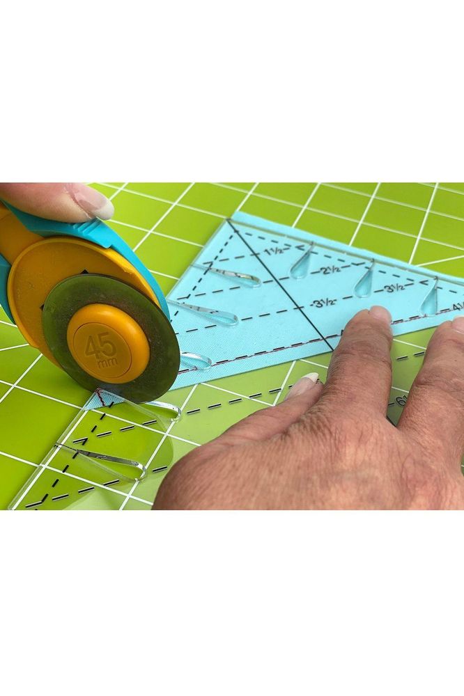 Triangle Square Up Plus Ruler, Quilt in a Day