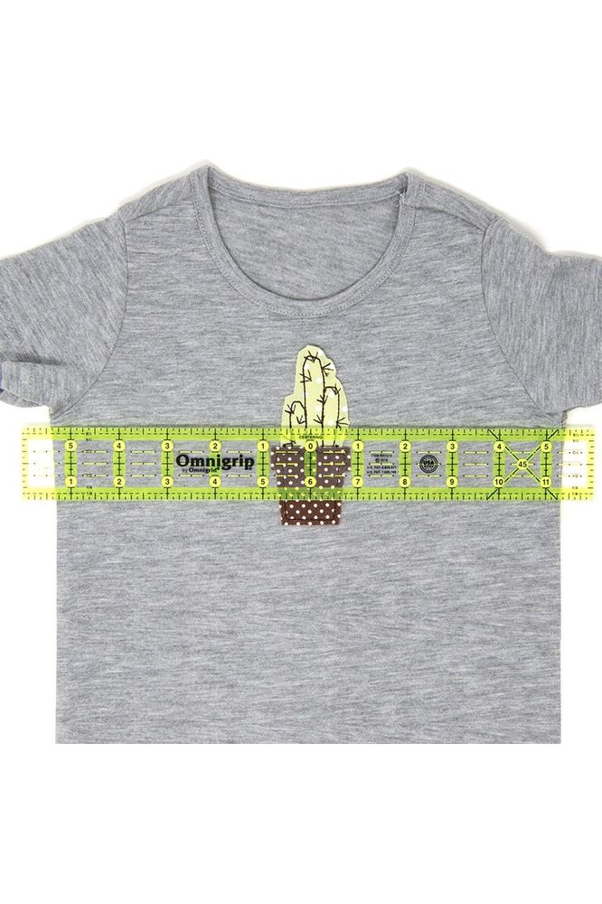 Omnigrid, Neon Non-Slip Rectangle Ruler