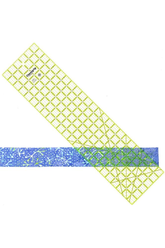 Omnigrid, Neon Non-Slip Rectangle Ruler