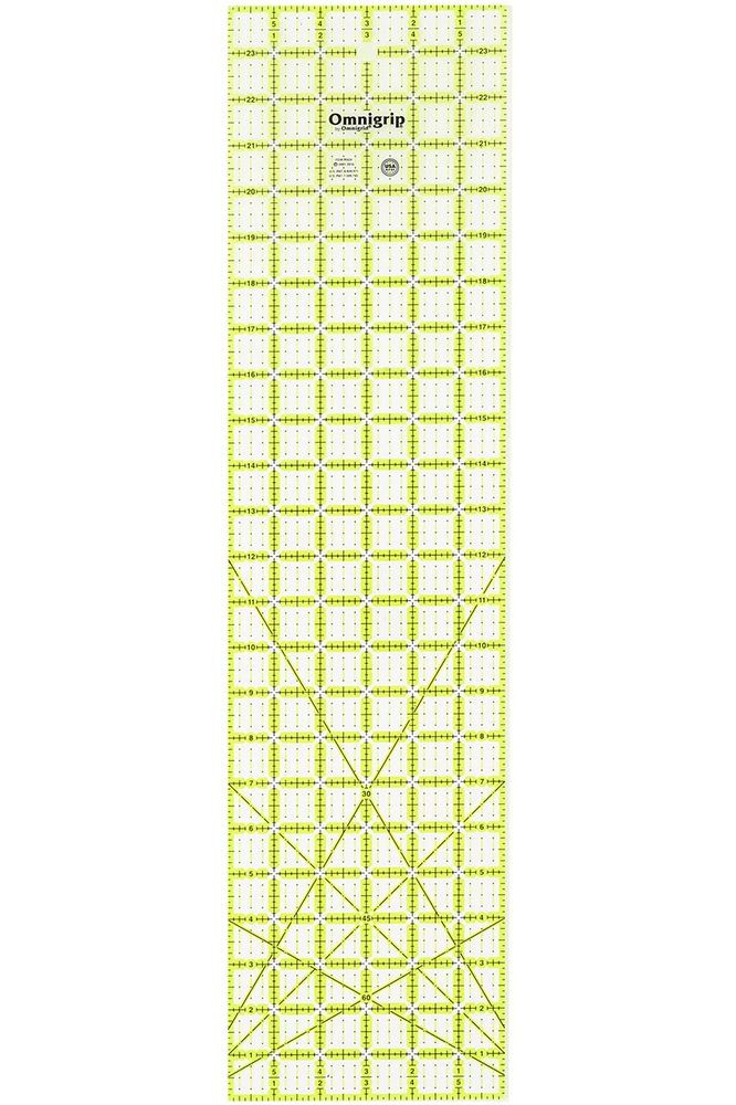 Omnigrid, Neon Non-Slip Rectangle Ruler