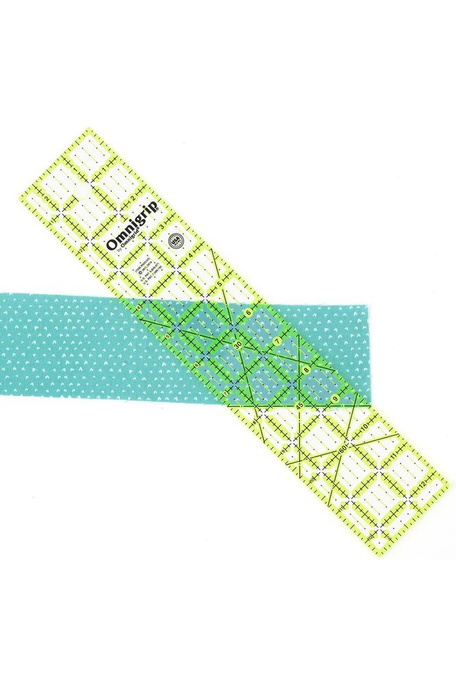 Omnigrid, Neon Non-Slip Rectangle Ruler