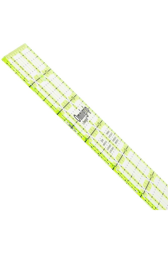 Omnigrid, Neon Non-Slip Rectangle Ruler