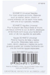 Schmetz 130/705H Universal Needles 5pk