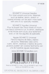 Schmetz 130/705H Universal Needles 5pk