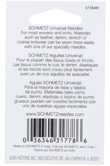 Schmetz 130/705H Universal Needles 5pk