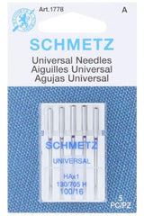 Schmetz 130/705H Universal Needles 5pk