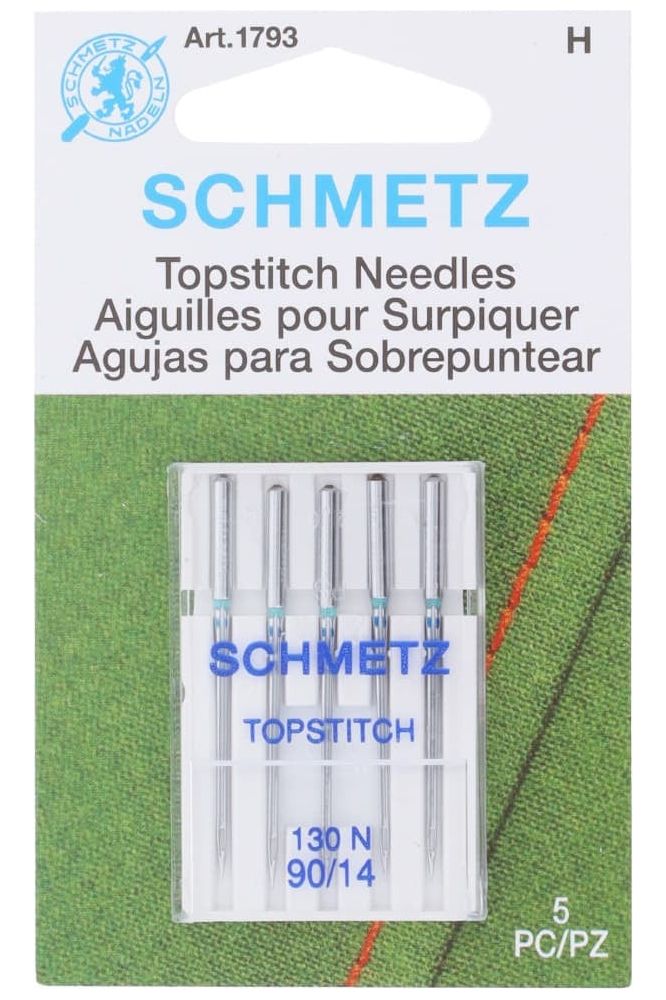 Topstitch Needles, Schmetz 5pk
