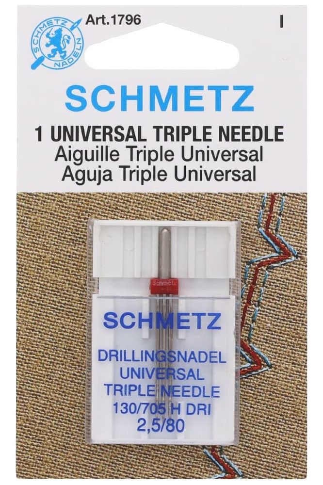 Triple Needle, Schmetz 1 pk