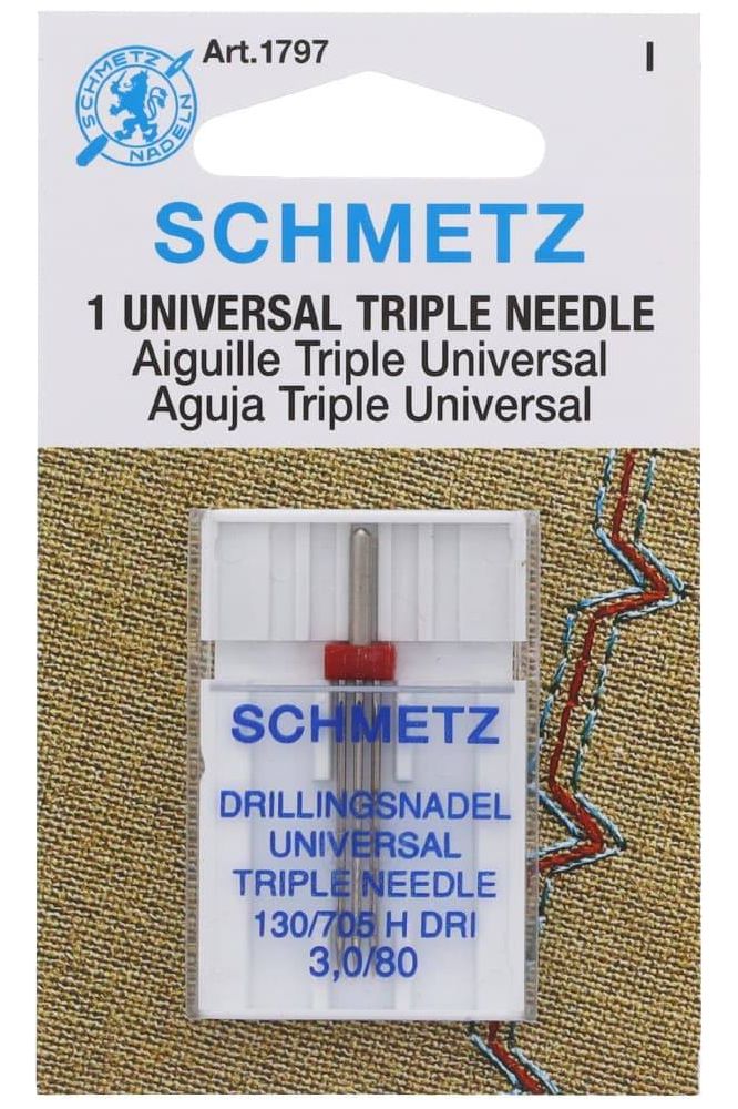 Triple Needle, Schmetz 1 pk