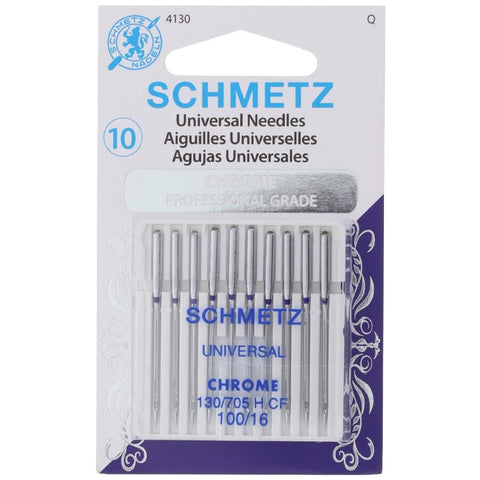 Chrome Universal Needles, Schmetz (10pk)
