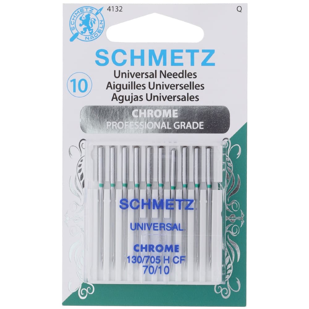 Chrome Universal Needles, Schmetz (10pk)