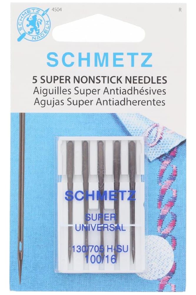 Super Non-Stick Needles, Schmetz 5pk