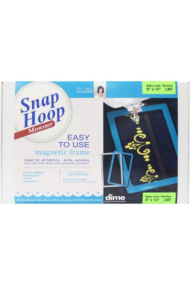 Magnetic Snap Hoop Monster 8"x12"