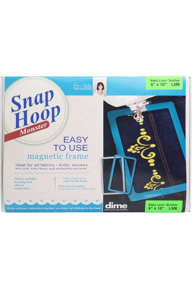 Magnetic Snap Hoop Monster 6"x10"